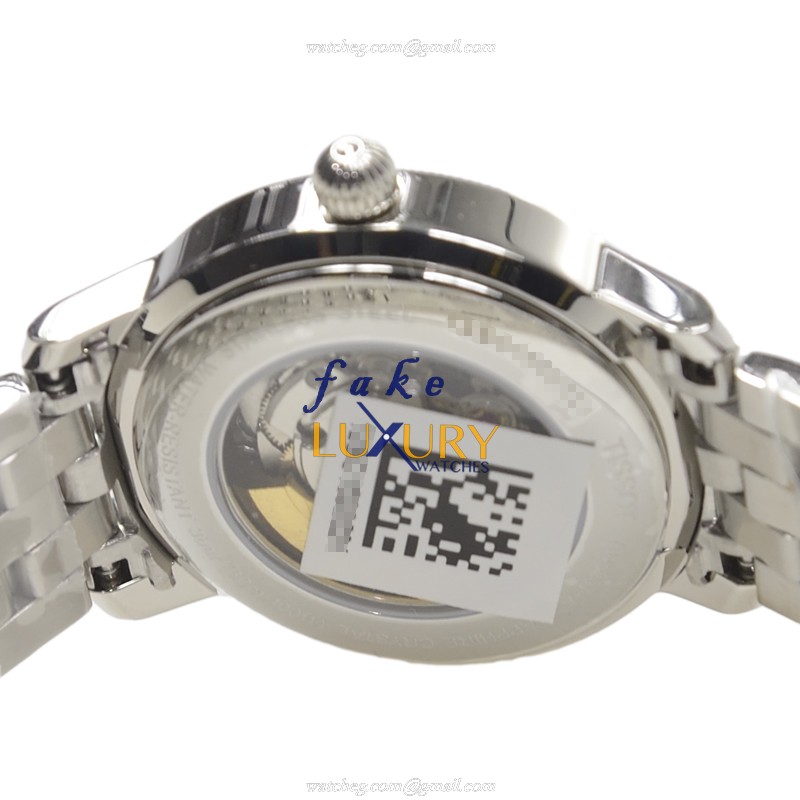 T045.207.11.113.00 - Tissot T-Classic Automatic Replica Watch White Dial Silver Stainless Steel - Image 4