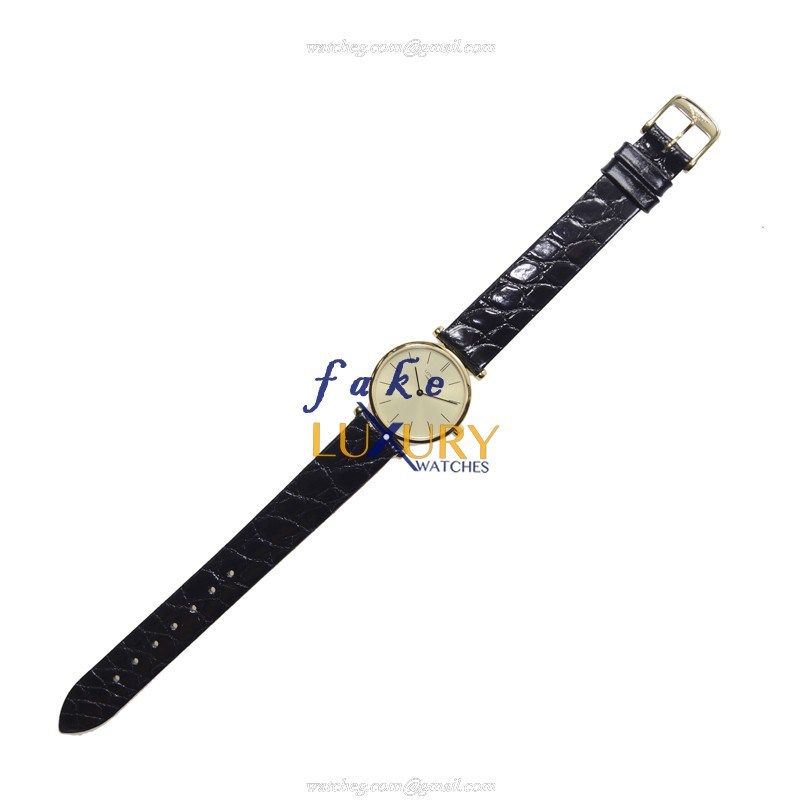 Longines La Grande Replica Watch L4.209.2.32.2 Quartz Movement, 18kt Yellow Gold Case, Gold Dial - Image 2