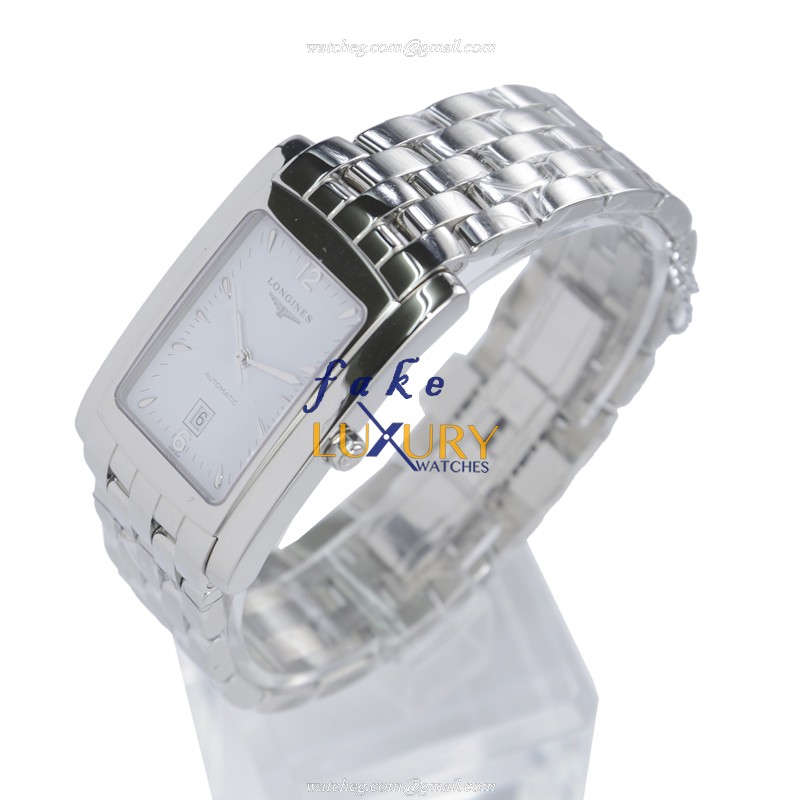 Longines L5.688.4.16.6 DOLCE VITA Swiss Auto Movement Stainless Steel Clone Watch - White Dial - Image 3