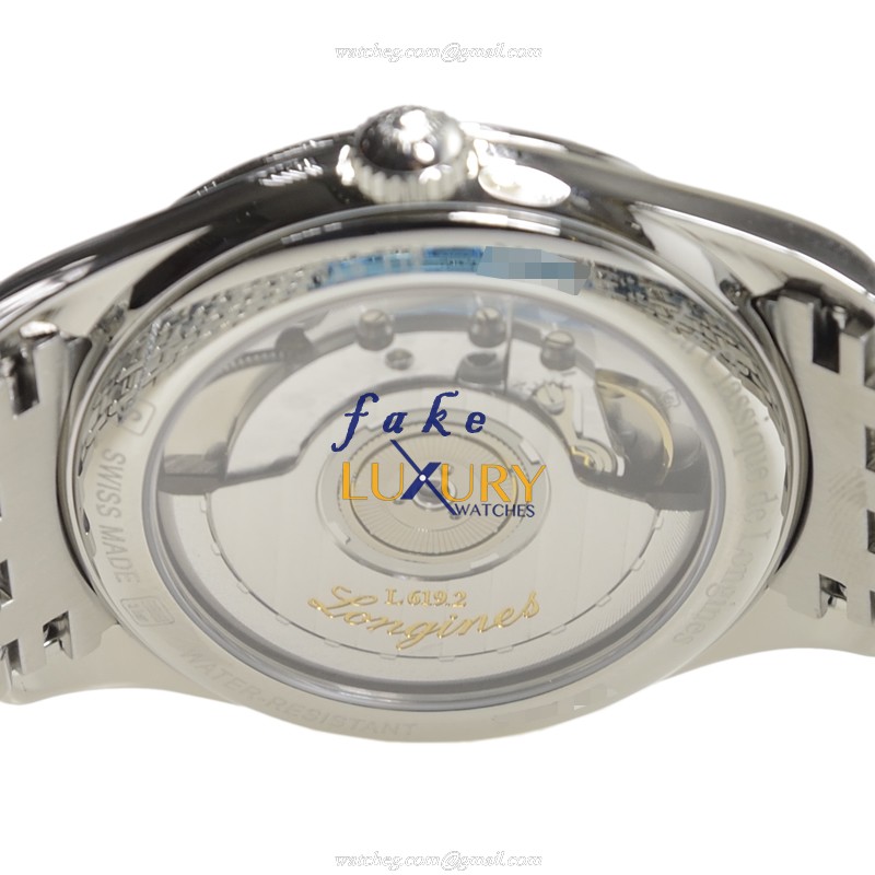 Longines Elegant Series L4.898.4.11.6 Replica Watch, White Dial, Steel Bracelet, Automatic - Image 4