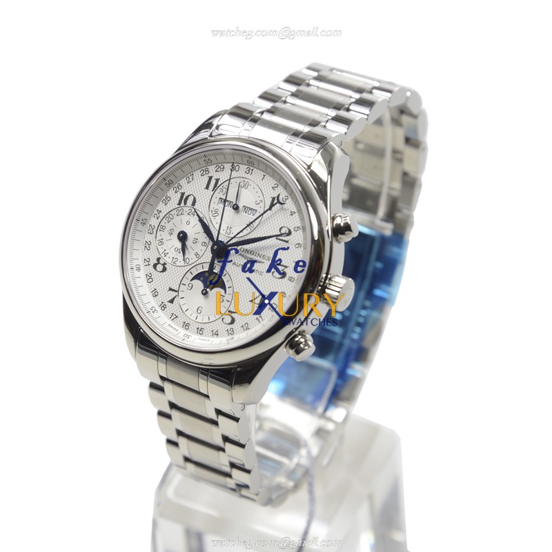 Longines L2.773.4.78.6 Master Replica Watch With Automatic Movement Silver Dial Stainless Steel - Image 3