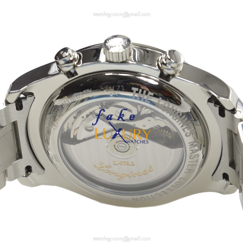 Longines L2.773.4.78.6 Master Replica Watch With Automatic Movement Silver Dial Stainless Steel - Image 4