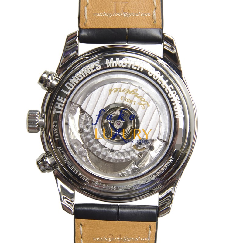 Longines Master Collection L2.629.4.51.7 Replica Watch, Automatic Movement, Black Dial, Steel Case - Image 4