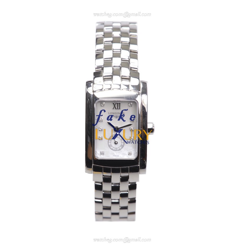 - L5.155.4.84.6 - Longines Dolce Vita Quartz Replica Watch - Stainless Steel Case - White Dial - Image 2
