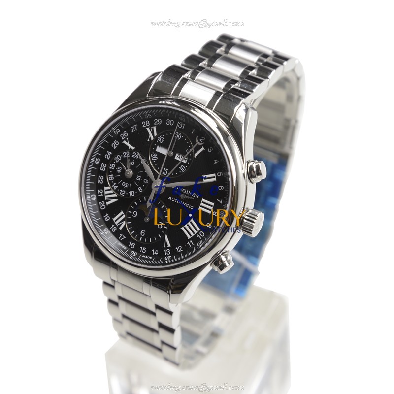 Longines L2.773.4.51.6 Master Automatic Stainless Steel Replica Watch - 42mm Silver Dial - Swiss - Image 3