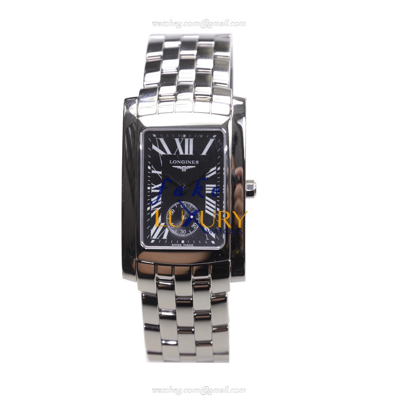 Longines L5.655.4.79.6 Dolce Vita Quartz Black Dial Stainless Steel Replica Watch - Image 2
