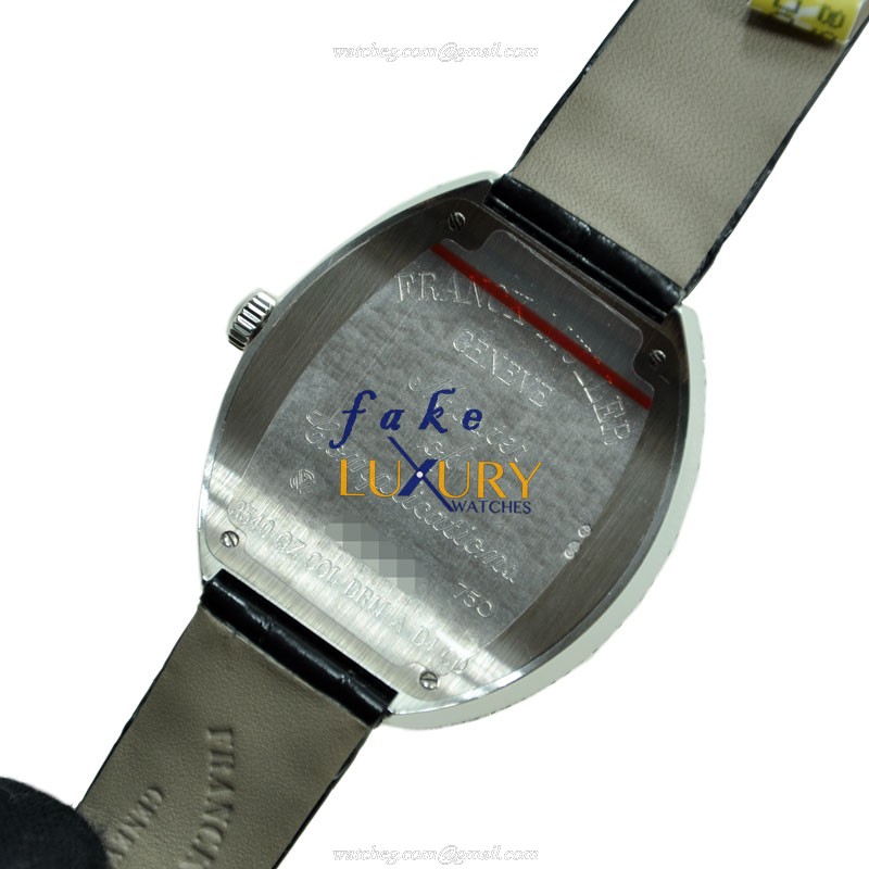 3540QZCOLDRMAD4CDOG - Franck Muller Infinity Replica Watch - 18kt White Gold & Diamond - Quartz - Image 3