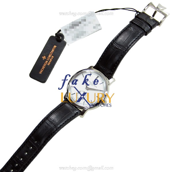Vacheron Constantin Traditionnelle 82172/000G-9383 Manual Wind 18kt White Gold Silver Dial Replica - Image 2