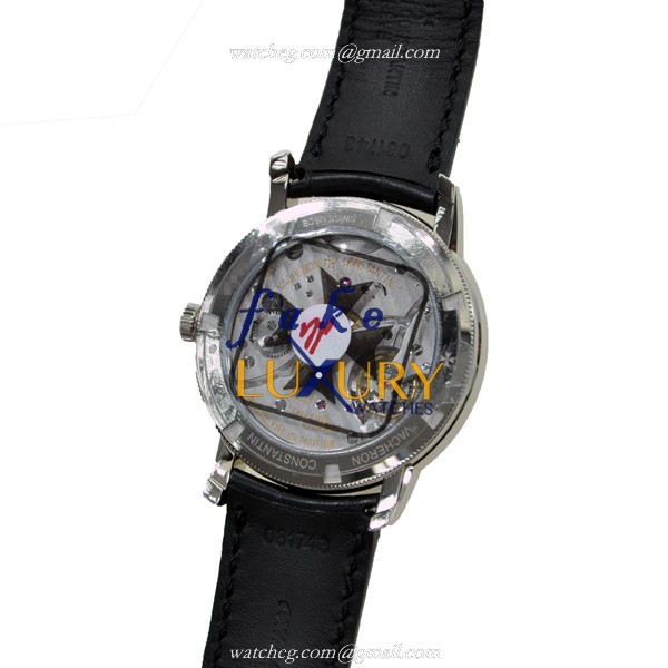 Vacheron Constantin Traditionnelle 82172/000G-9383 Manual Wind 18kt White Gold Silver Dial Replica - Image 3