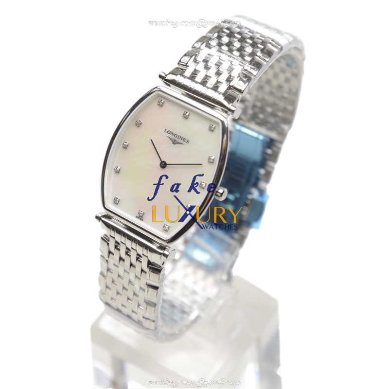 Longines L4.705.4.87.6 Quartz Steel Replica Watch | Automatic | White Dial | Silver Strap | 29.7mm - Image 3