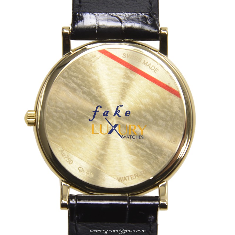 Longines L4.743.6.11.0 - Replica Watch - Quartz - 18kt Yellow Gold Case - Image 3