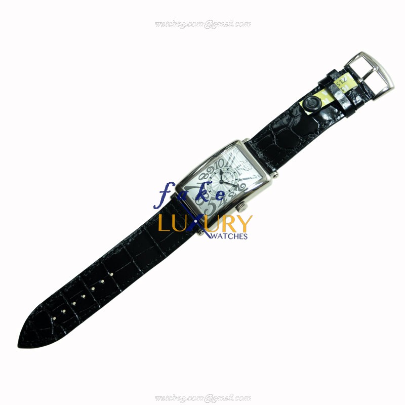 Franck Muller 1000 SC REL OG LONG ISLAND AUTO 18kt White Gold - 30.5mm - Replica Watch - Image 2
