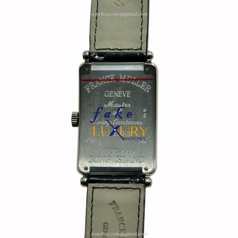 Franck Muller 1000 SC REL OG LONG ISLAND AUTO 18kt White Gold - 30.5mm - Replica Watch - Image 3