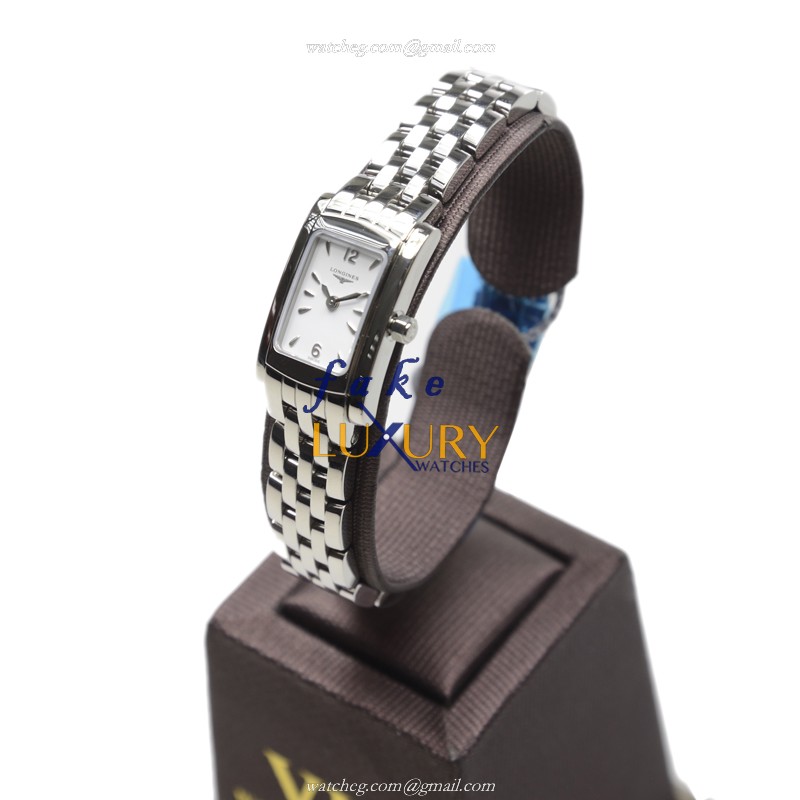 L5.158.4.16.6 - Longines Dolce Vita Replica Watch - Quartz Stainless Steel White Dial Silver - Image 3