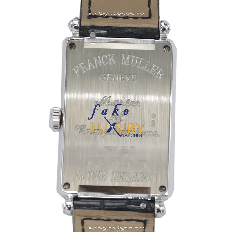 Franck Muller 952 QZ D CD REL OG Replica Watch, Silver Dial, 18kt White Gold & Diamond, Quartz - Image 3