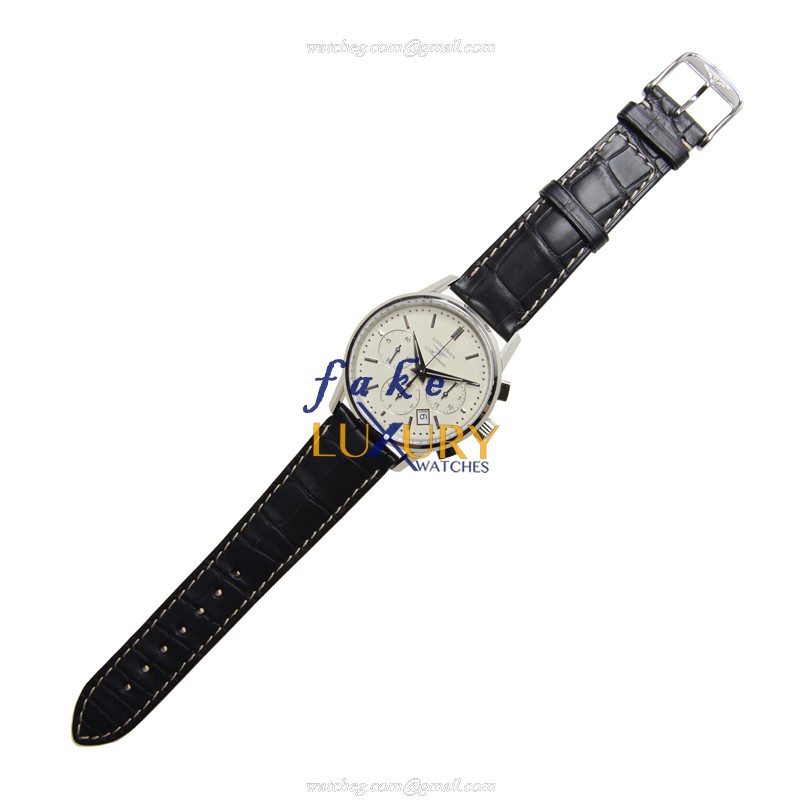 Longines L2.749.4.72.2 Heritage Automatic Stainless Steel Replica Watch - Swiss Movement, Silver - Image 2