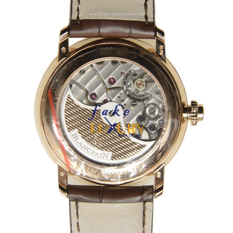 Blancpain 6661-3631-55B Villeret | 42mm | 18kt Rose Gold | Automatic | Replica Watch - Image 3