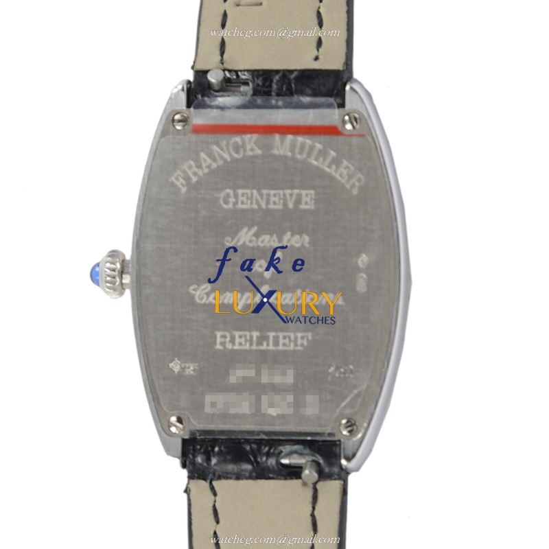 Franck Muller 1752 QZ D REL OG CINTREE CURVEX Quartz 18kt White Gold & Diamond Replica Watch - Image 3