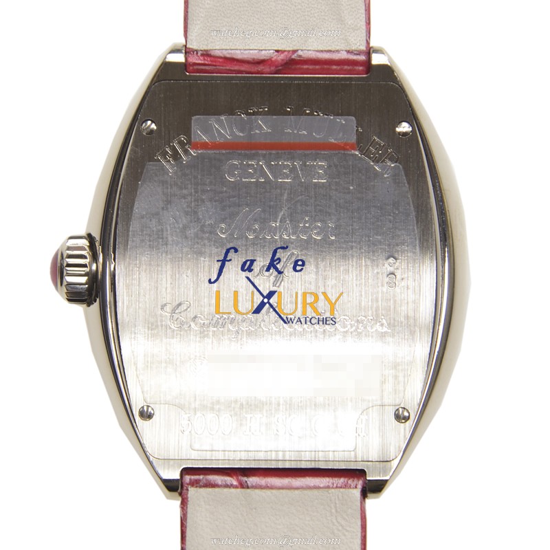 Franck Muller 5000 H SC C 6H OG Master of Complication Replica Watch, Automatic, Silver Dial, White - Image 3