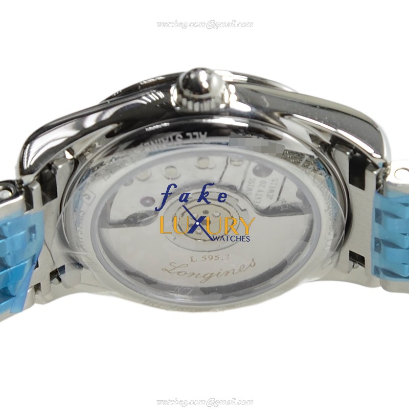 Longines Elegant Series L4.398.4.11.6 Automatic White Dial Silver Stainless Steel Watch Replica - Image 4