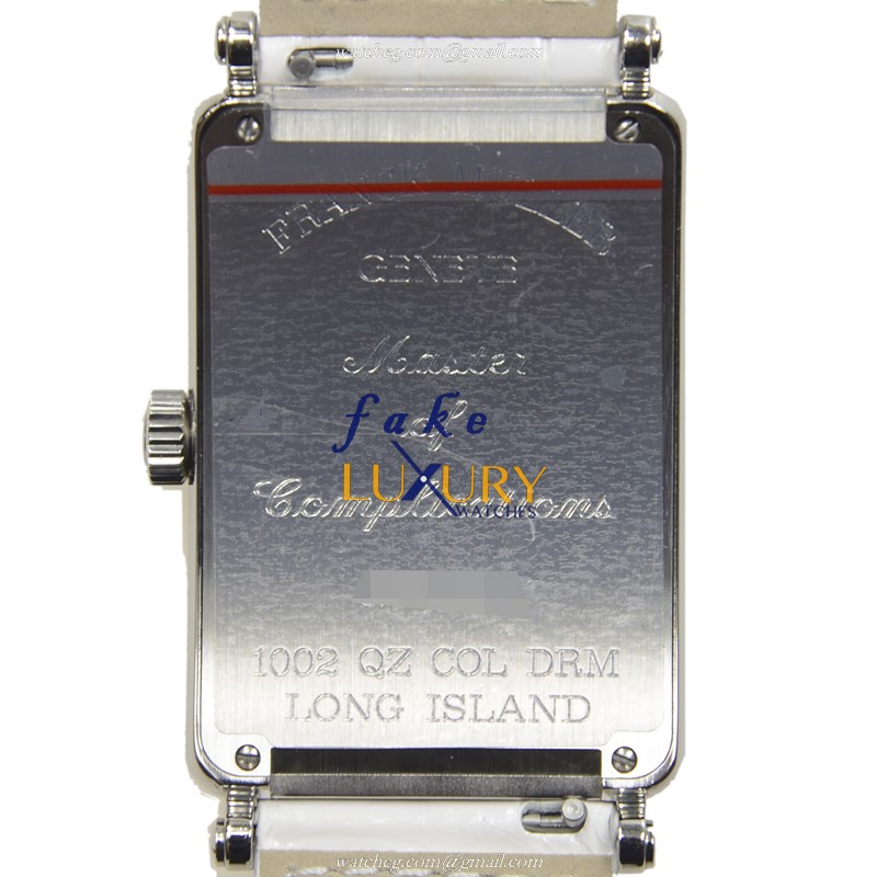 Franck Muller 1002 QZ COL DRM AC LONG ISLAND Quartz Stainless Steel Replica Watch - Swiss Clone - Image 3