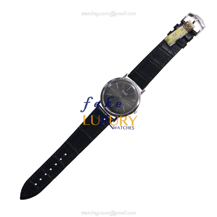 Piaget G0A29113 Altiplano Replica Watch, Black Dial, 18kt White Gold Case, Manual Wind - Image 2