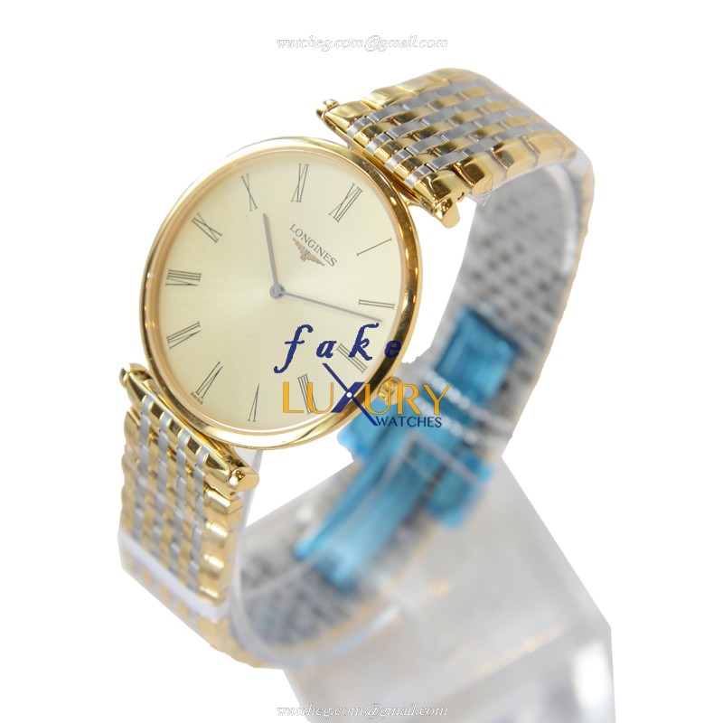 Longines L4.800.2.31.7 La Grande - Replica Watch - Quartz - PVD Gold Case - Gold Dial - 35mm - Image 3