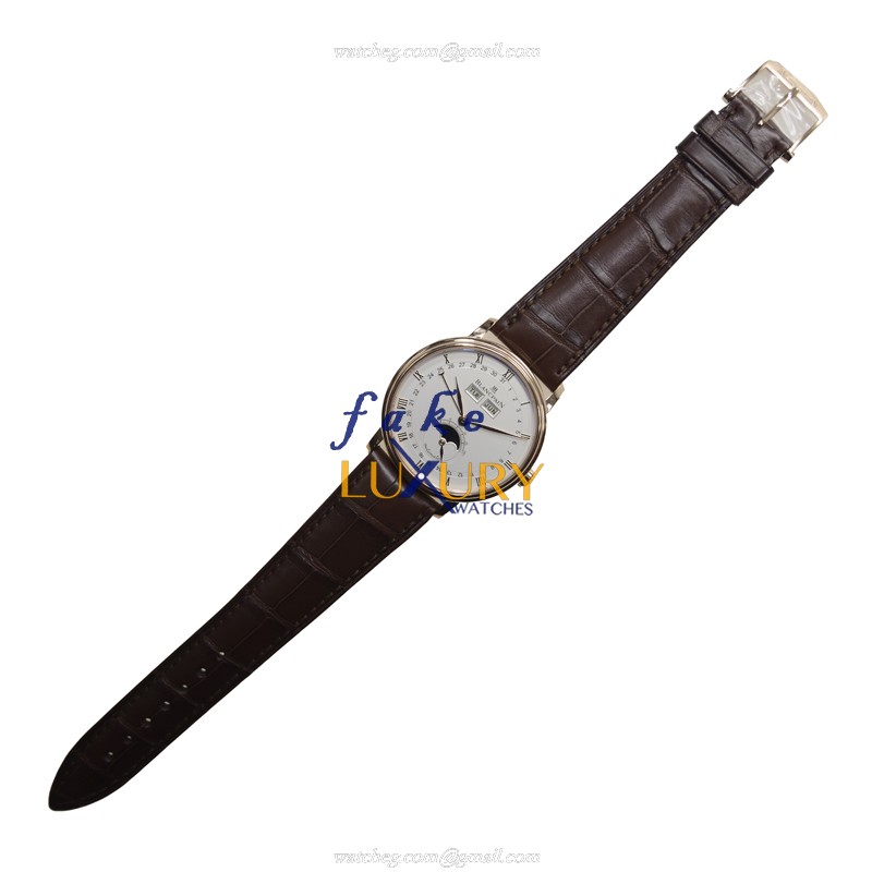 6263-3642-55A - Blancpain Villeret Replica Watch - 18kt Rose Gold Automatic - White Dial - Image 2