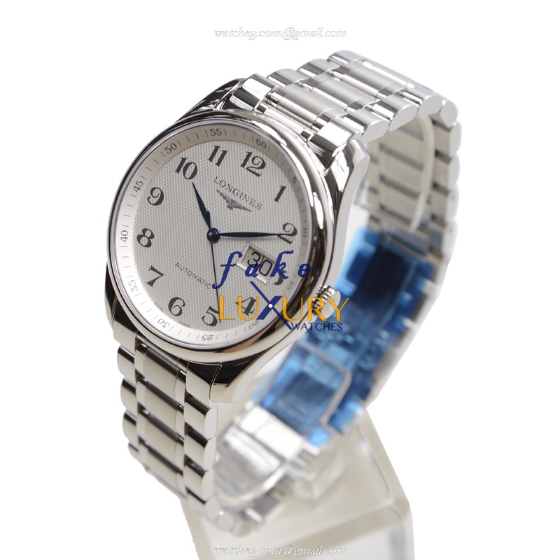 Longines L2.648.4.78.6 Master Automatic Stainless Steel Replica Watch - Swiss Movement, Silver - Image 3