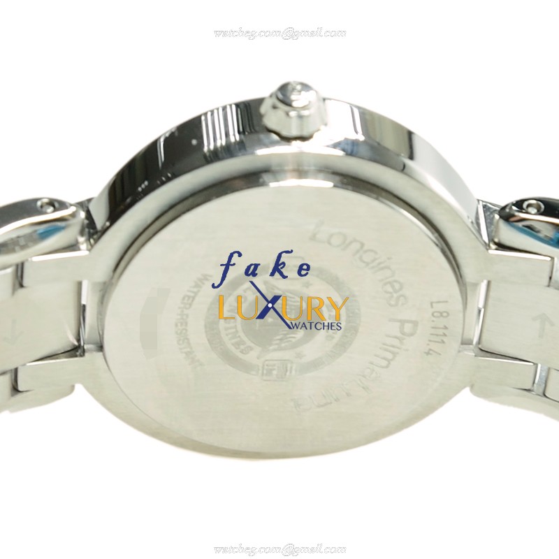 Longines L8.111.4.16.6 PRIMA LUNA Automatic - White Dial - Stainless Steel Case - Replica Watch - Image 4