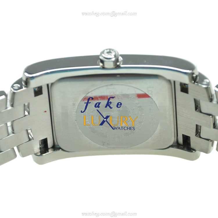 L5.502.4.76.6 - Longines Dolce Vita Replica Watch Quartz Steel Black Dial Silver Bracelet - Image 4