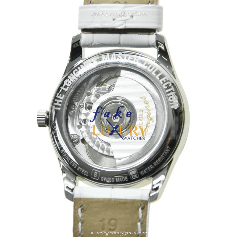 Longines MASTER L2.518.4.88.2 Replica Watch With Automatic Movement, White Dial, Steel Case - Image 3