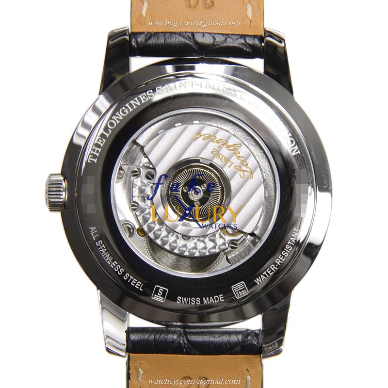 Longines Saint Imier L2.766.4.52.3 Automatic Black Dial Steel Replica Watch - Image 3