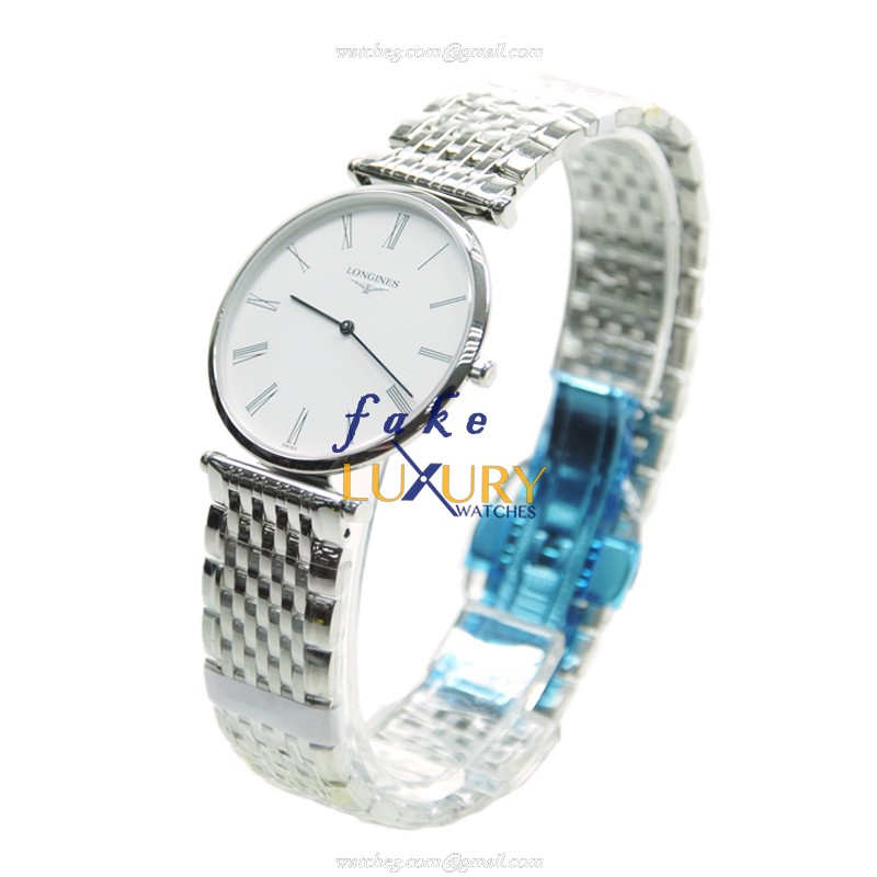 L4.709.4.11.6 - Longines La Grande Replica Watch - Quartz - White Dial Stainless Steel - Image 3