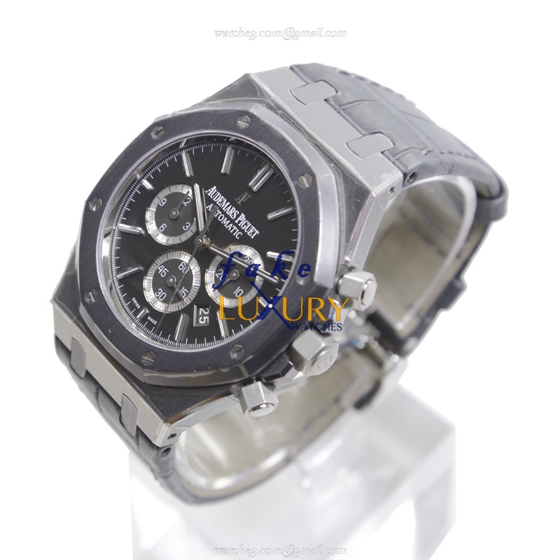 Audemars Piguet Royal Oak Replica Watch 26325TS.OO.D005CR.01 Automatic Dark Grey Dial Steel Case - Image 3