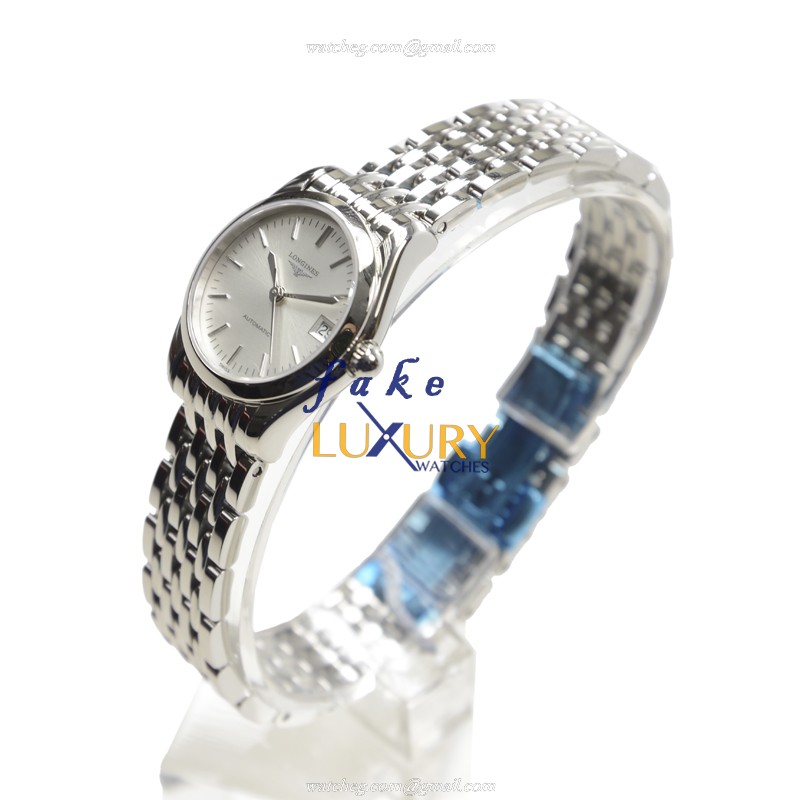 Longines L4.398.4.72.6 ELEGANT SERIES Automatic Stainless Steel Watch - Replica Watch - Image 3