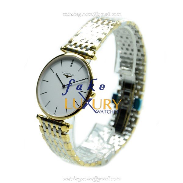 Longines La Grande L4.766.2.12.7 - Replica Watch - Automatic - White Dial - PVD Gold Case - 37mm - Image 3