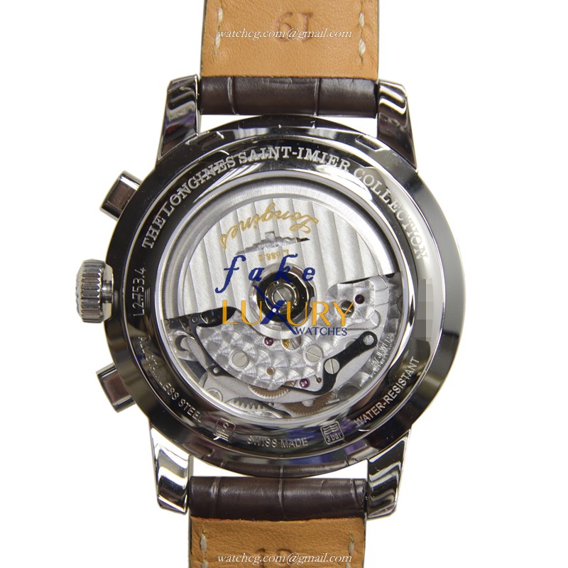 Longines SAINT IMIER L2.753.4.72.0 - Automatic - White Dial - Stainless Steel - Replica Watch - Image 4