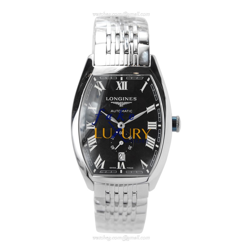 Longines L2.642.4.51.6 Replica Watch, Automatic, Black Dial, Steel Case, Sapphire Crystal - Image 2