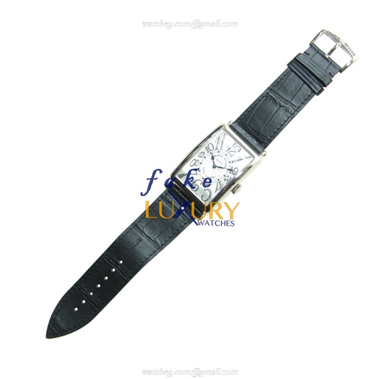 Franck Muller 1200 SC REL OG Replica Watch, Automatic Movement, Silver Dial, 18kt White Gold Case - Image 2