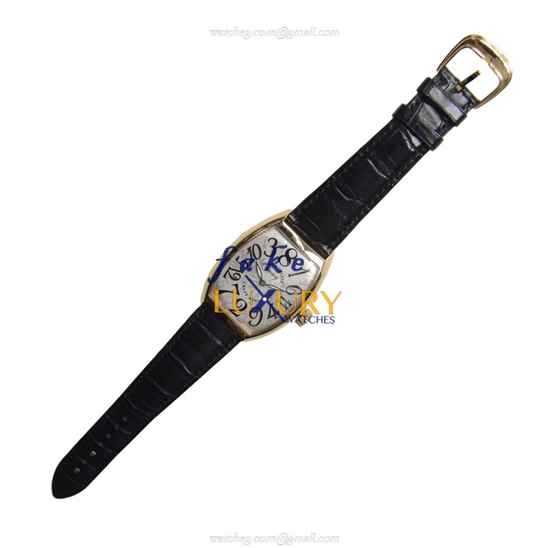 7851CH5N - Franck Muller 7851 CH 5N Replica Watch Automatic 18kt Rose Gold Gold Dial - Image 3
