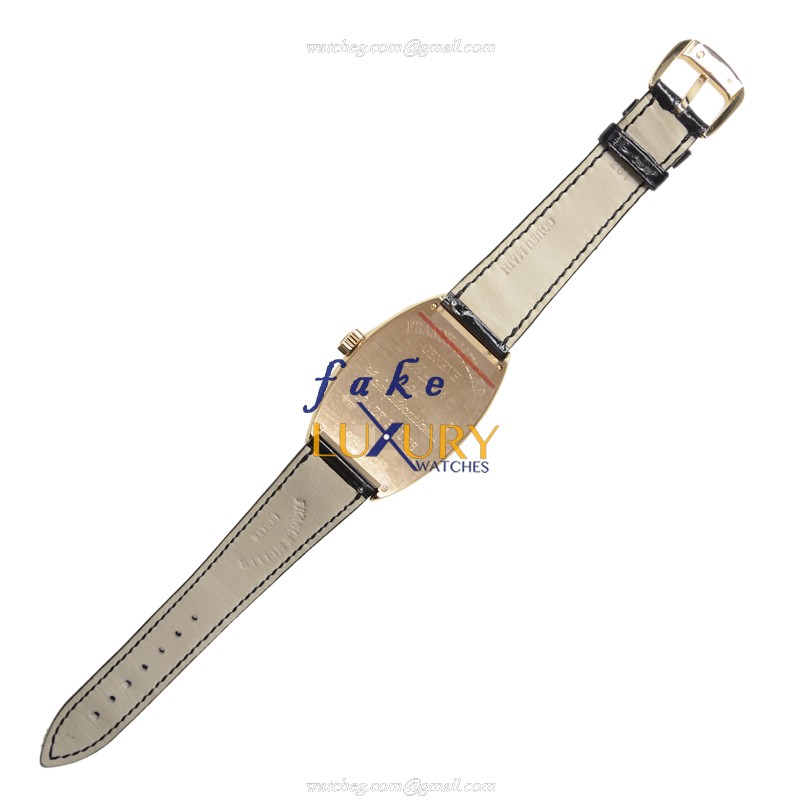 7851CH5N - Franck Muller 7851 CH 5N Replica Watch Automatic 18kt Rose Gold Gold Dial - Image 4