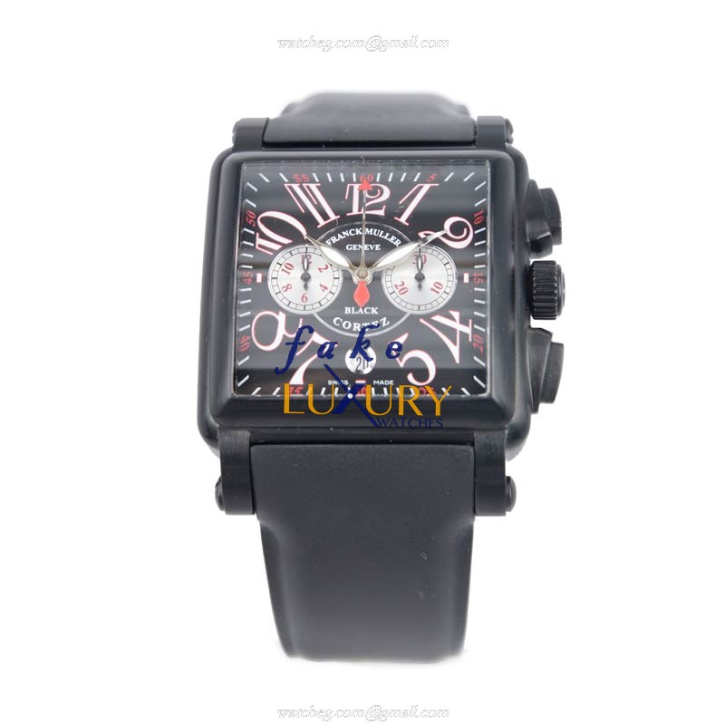 Franck Muller 10000 H CC NR BLK Conquistador Automatic Stainless Steel Replica Watch - Image 2