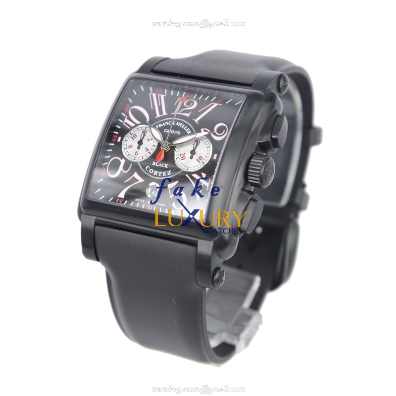 Franck Muller 10000 H CC NR BLK Conquistador Automatic Stainless Steel Replica Watch - Image 3