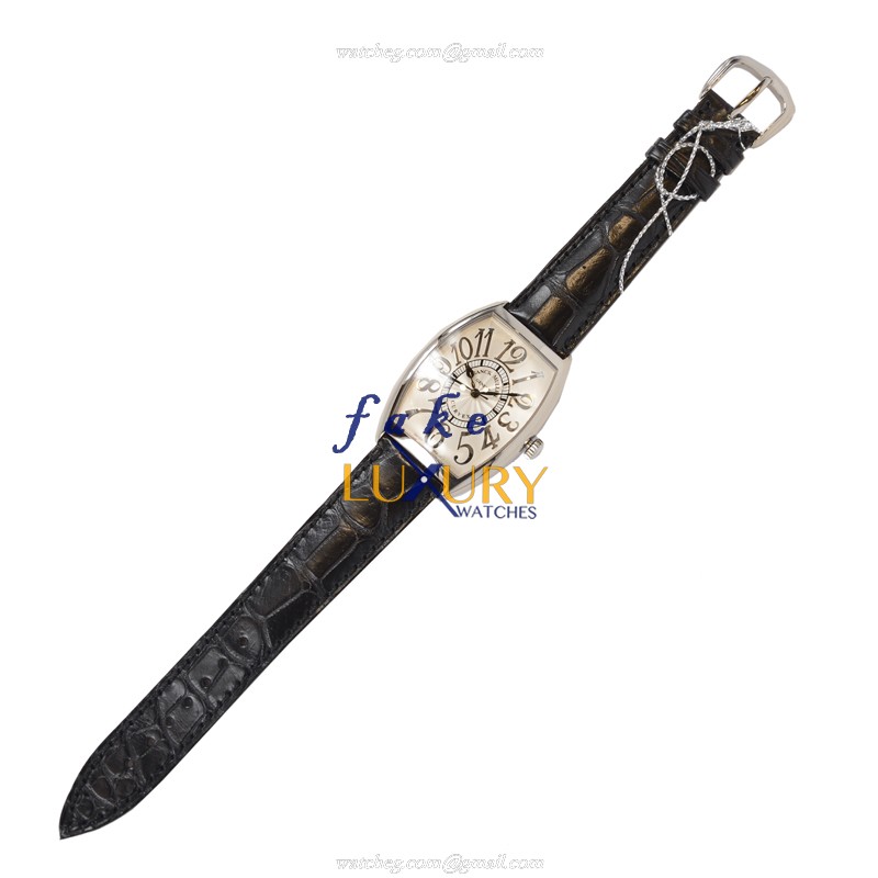 Franck Muller 6850SCRELOG | 18kt White Gold | Automatic | Replica Watch - Image 2