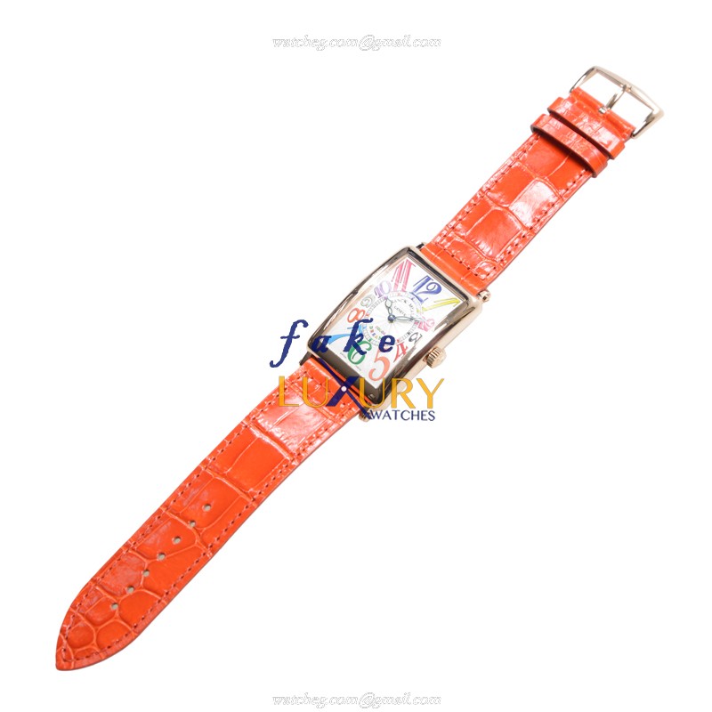 Franck Muller 1000SC COL DRM 5N LONG ISLAND Auto 18kt Rose Gold Replica Watch - Model - Image 2