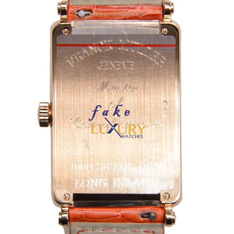 Franck Muller 1000SC COL DRM 5N LONG ISLAND Auto 18kt Rose Gold Replica Watch - Model - Image 3