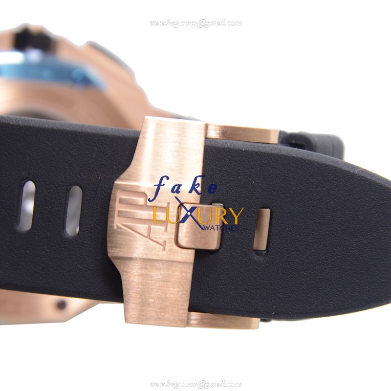 Audemars Piguet 26400RO.OO.A002CA.01 Royal Oak Offshore Replica Watch, Automatic, Black Dial, 18kt - Image 5