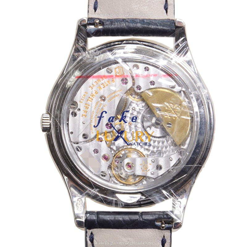 Patek Philippe 5140P-001 Grand Complications Automatic Blue Dial Platinum Replica Watch - Image 3