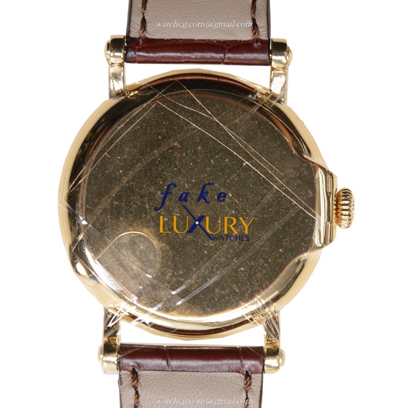 Patek Philippe 5159J-001 Grand Complications Automatic 18kt Yellow Gold White Dial Brown Alligator - Image 3
